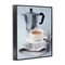 Stupell Industries Espresso Coffee & Newspaper Framed Giclee By Carol Robinson